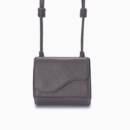 Bolsa Tiracolo Norah Cinza Escuro