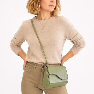 Bolsa Tiracolo Norah Verde Pesto