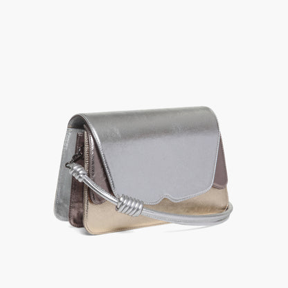 Bolsa Tiracolo San Sebastian Costa Basca Metalizado