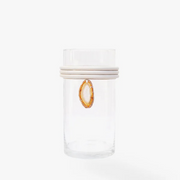 Vaso de Vidro Krystallos Off White