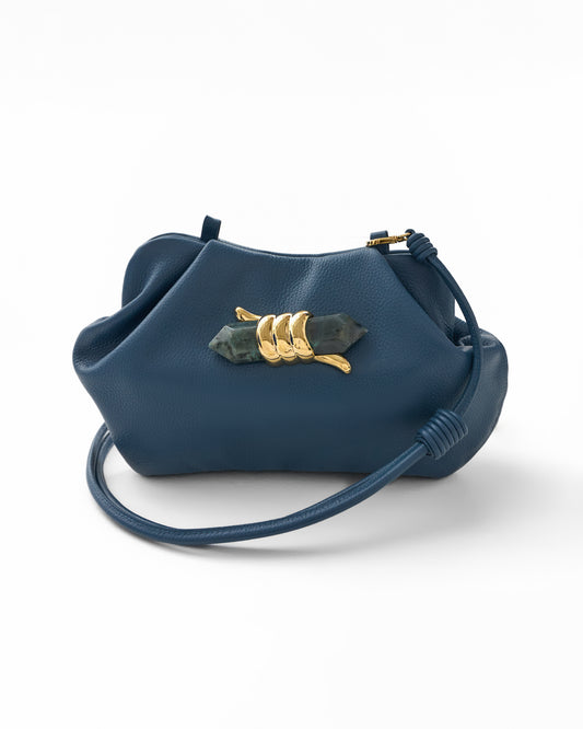 Bolsa Clutch Aurum Soleah + Maria Dolores Azul