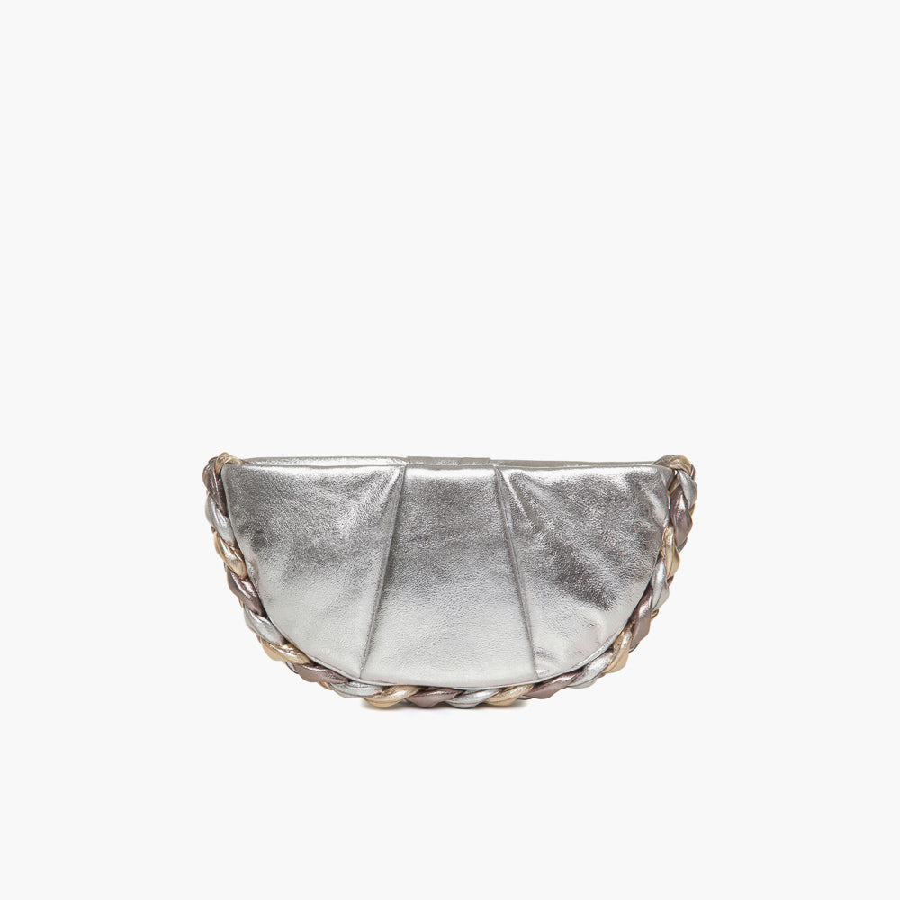 Bolsa Clutch Tiracolo Biarritz Costa Basca Metalizado