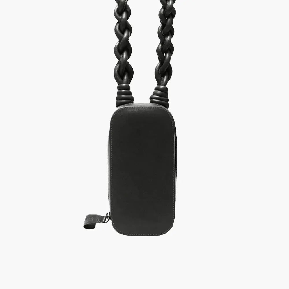 BOLSA ESTOJO TRENZA PRETO SOLEAH