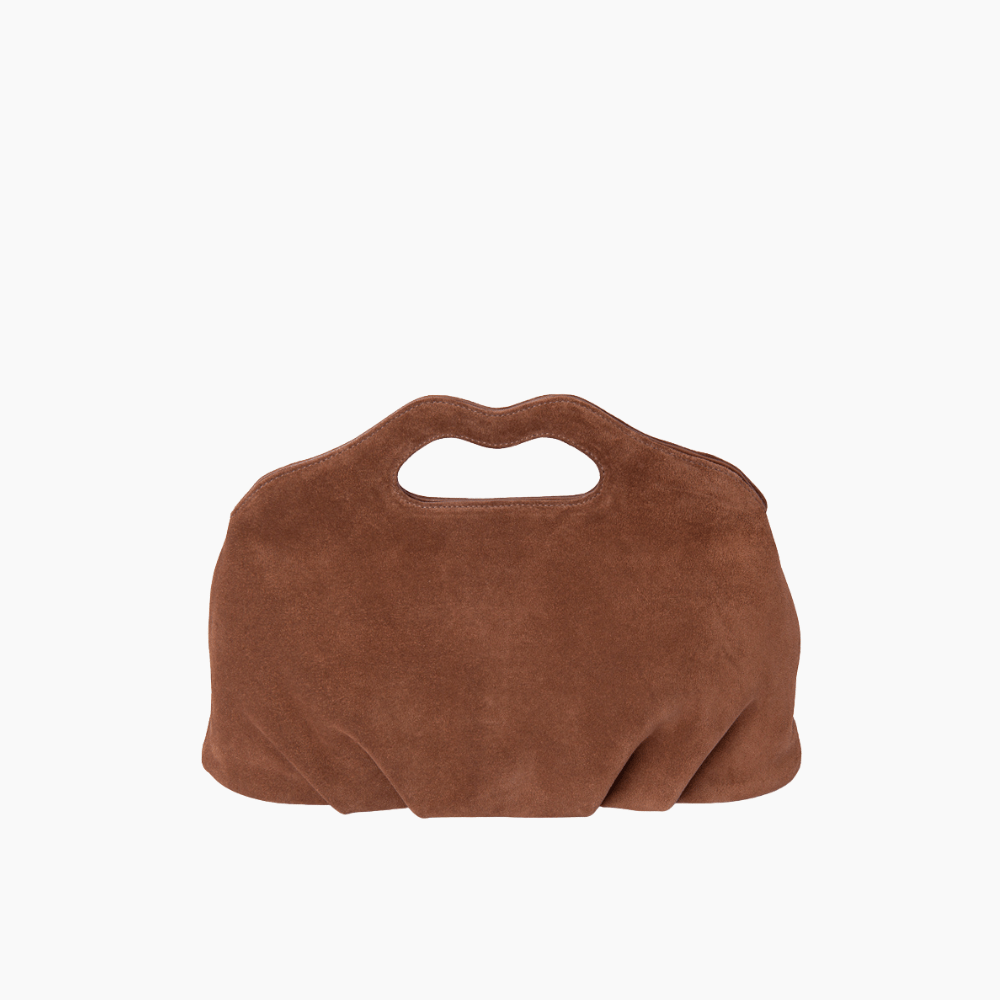 Bolsa Maxi Clutch Camurça Soul Caramelo