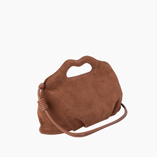 Bolsa Maxi Clutch Camurça Soul Caramelo
