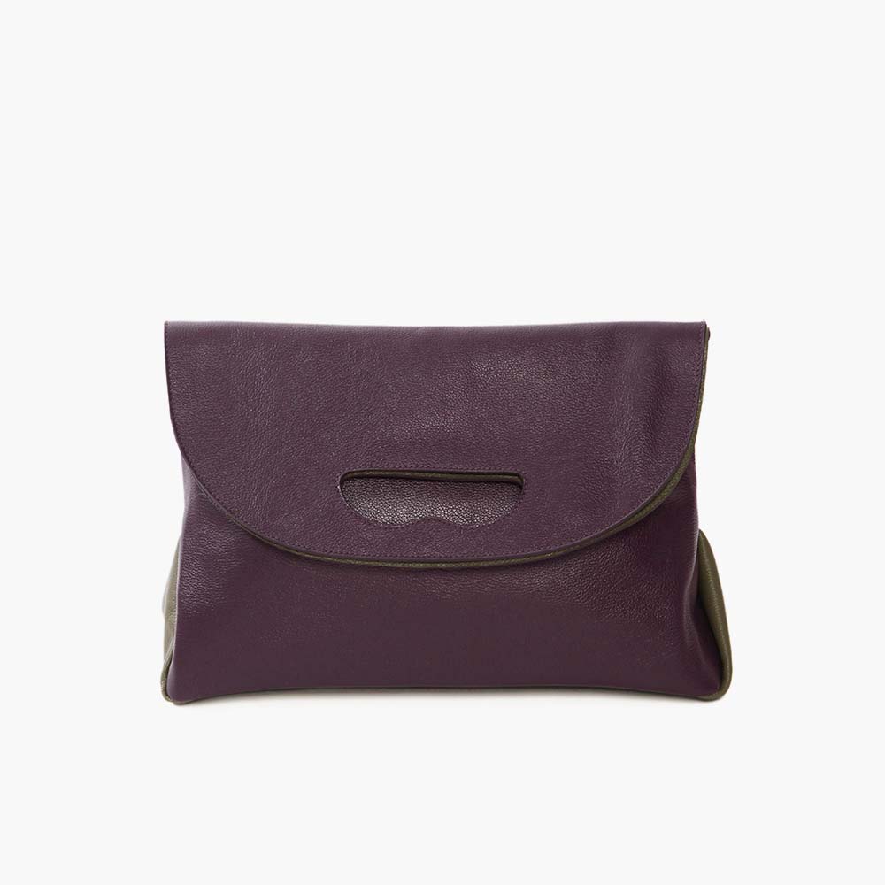Maxi Clutch Brera Metrópoles Roxo