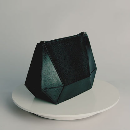 Bolsa Tiracolo Diamond Essence Preto