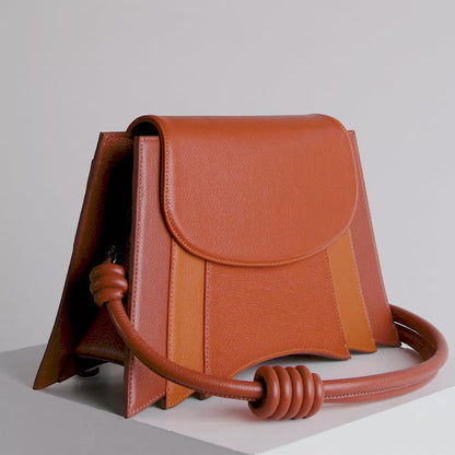 Bolsa Tiracolo Plaza Bofill Marrom