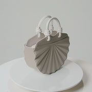 Baby Bolsa Leque Cinza Claro