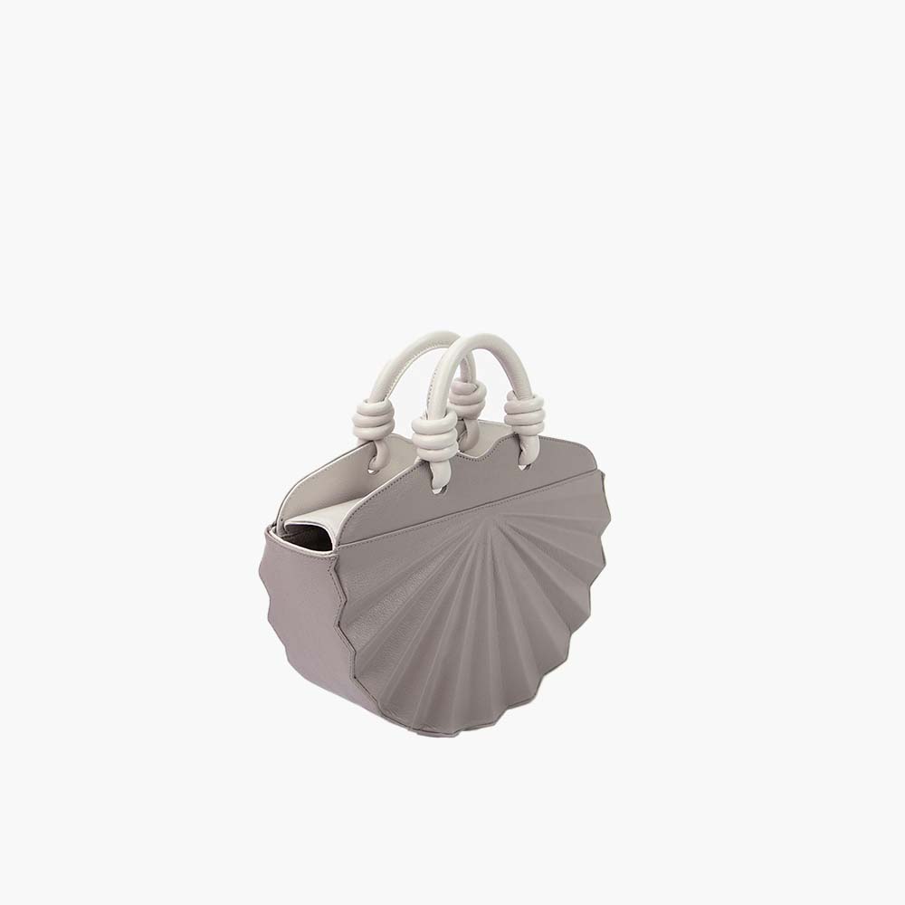 Baby Bolsa Leque Cinza Claro