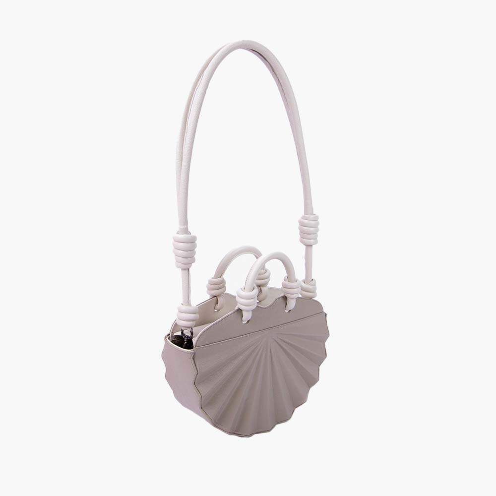 Baby Bolsa Leque Cinza Claro