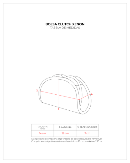 BOLSA CLUTCH XENON VERDE GRASS | Soleah