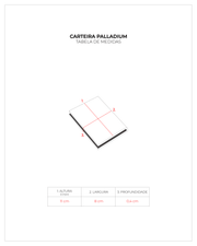 CARTEIRA PALLADIUM AMARELO PARADISE | Soleah