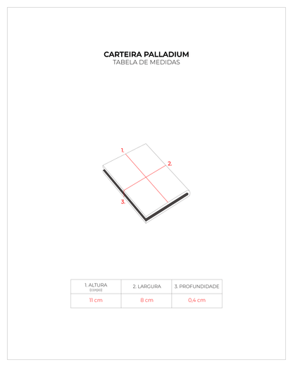 CARTEIRA PALLADIUM AMARELO PARADISE | Soleah
