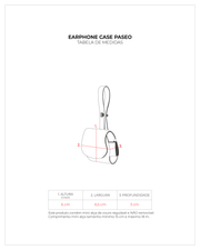 EARPHONE CASE CHARM PASEO VERDE GRASS | Soleah