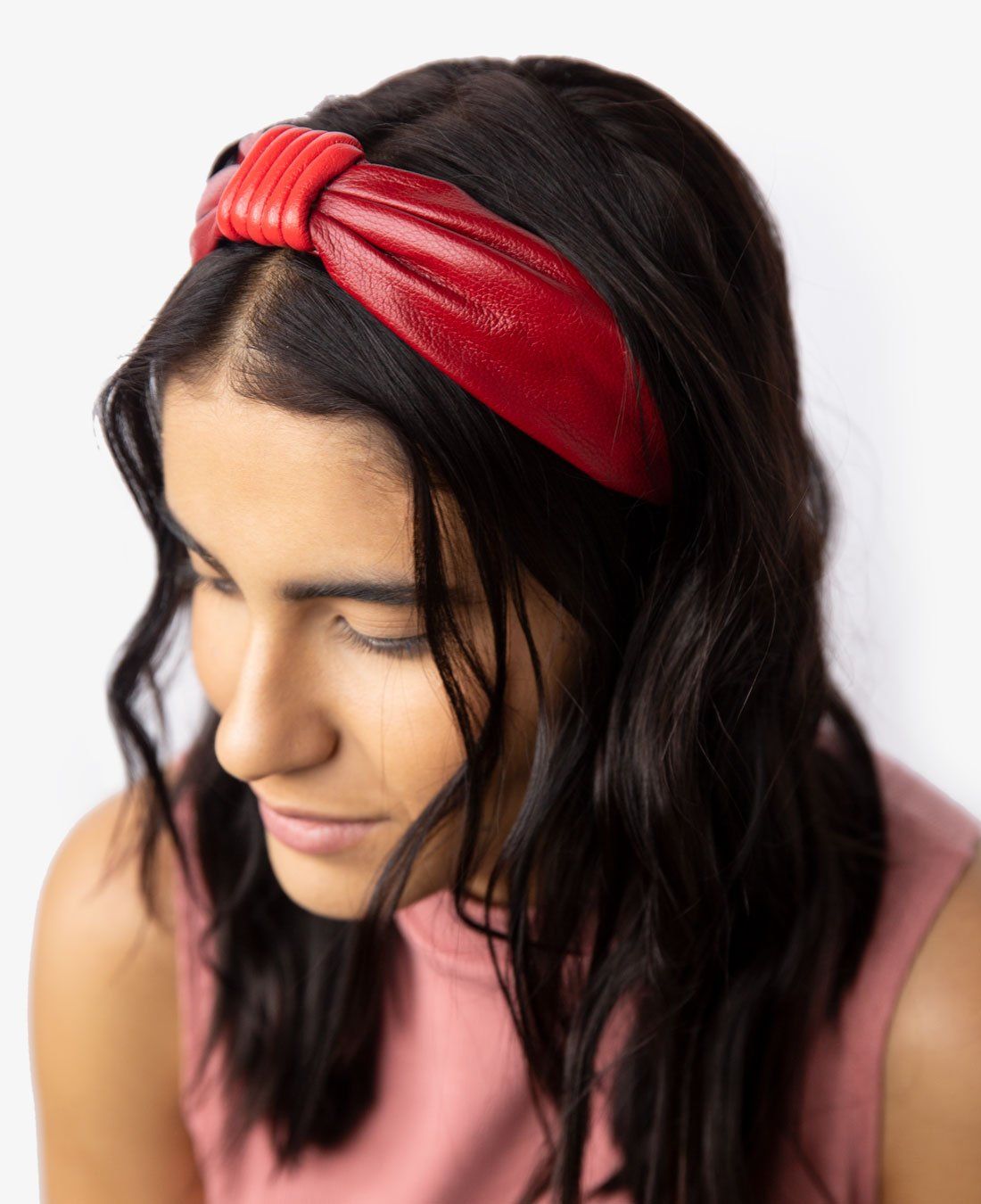 TIARA DE COURO GUAPA AMARELO