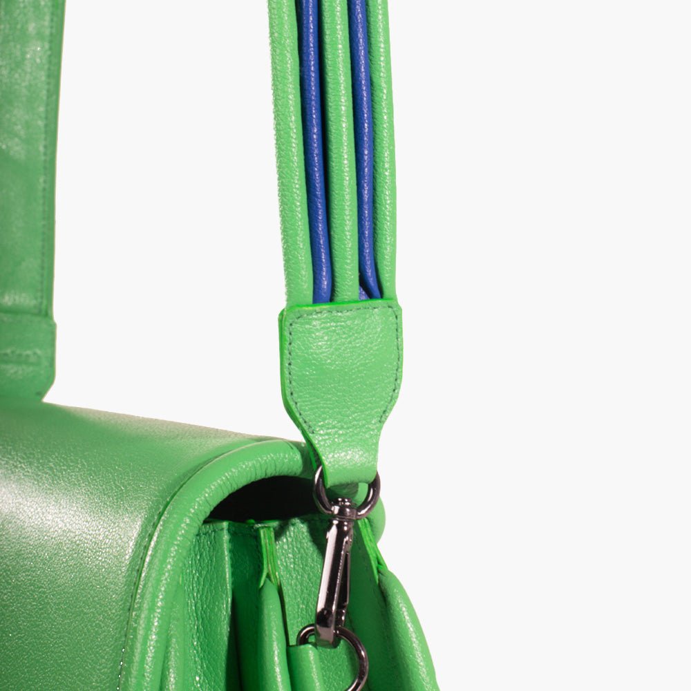 Alça Roller Verde e Azul