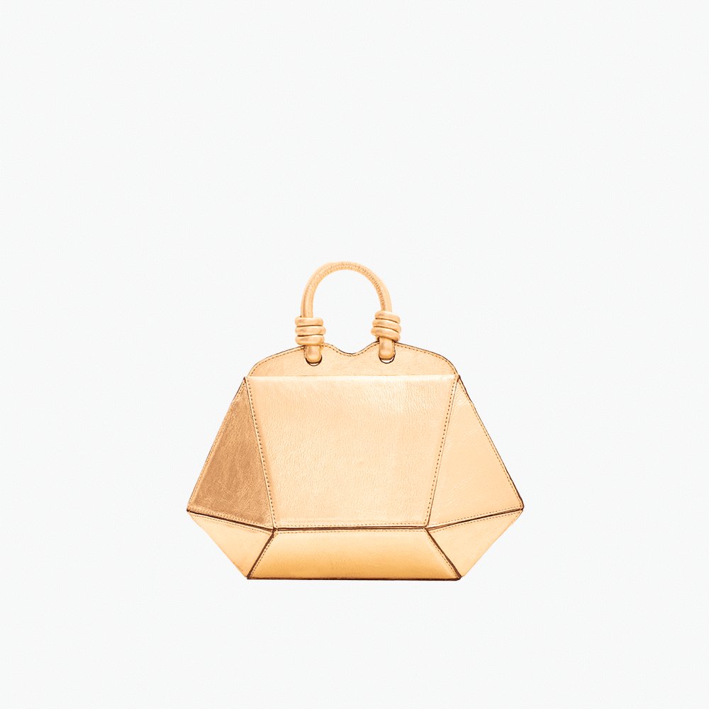 Baby Bolsa Diamante Ouro
