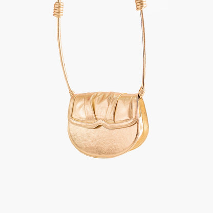 Bolsa Baby Blush Diamante Ouro