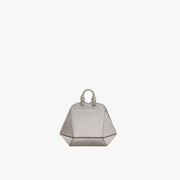 Micro Bolsa Diamante Prata