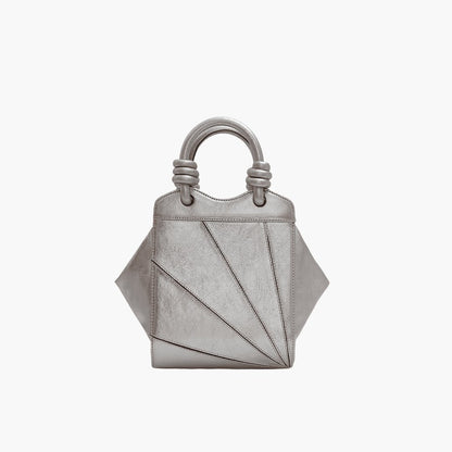 Handbag Tule Diamante Prata