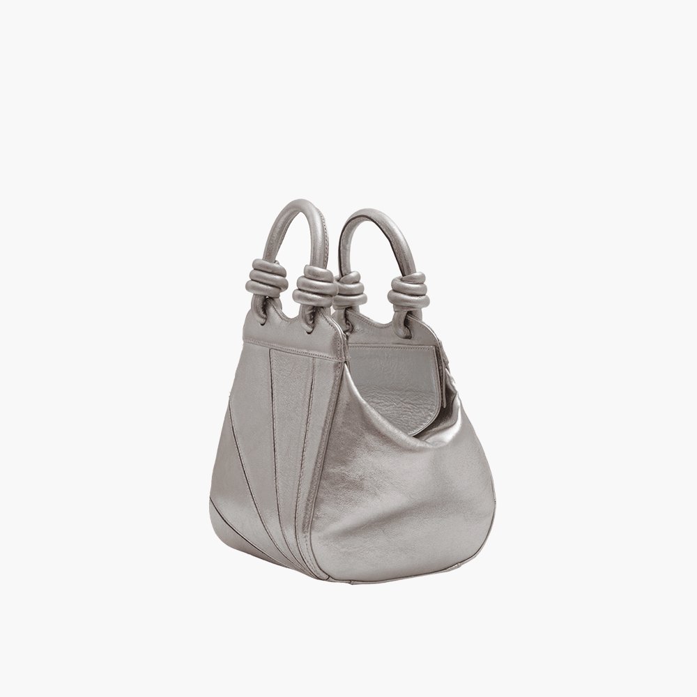 Handbag Tule Diamante Prata