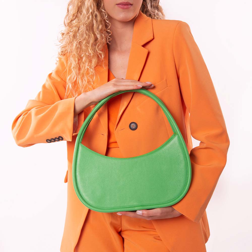 Bolsa Baguette Club Verde Grass