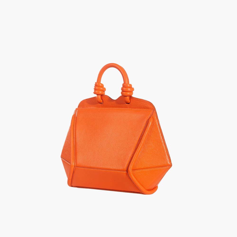 Bolsa Handbag Mini Diamante Laranja Sunrise