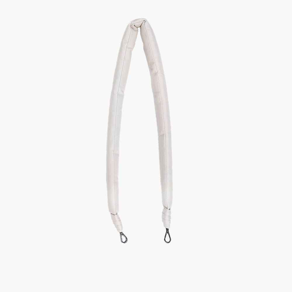 Alça de Couro Baloon Off White