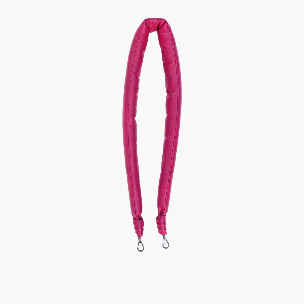 Alça de Couro Baloon Pink