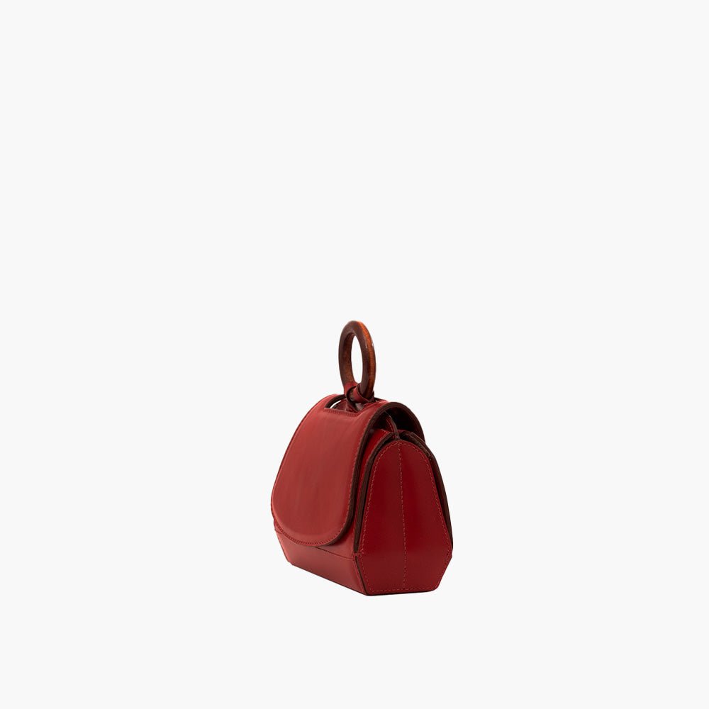 Bolsa Micro Paseo Natural Vermelho Jambo