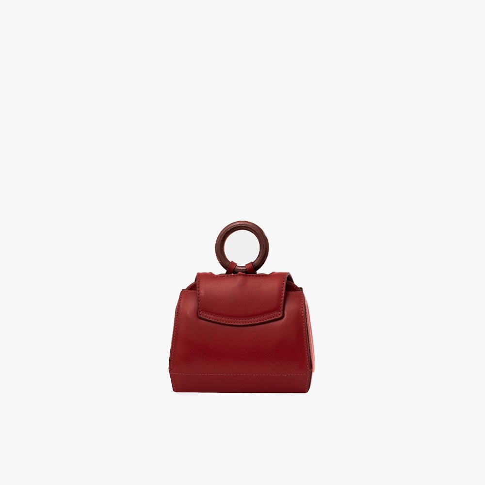 Bolsa Micro Paseo Natural Vermelho Jambo