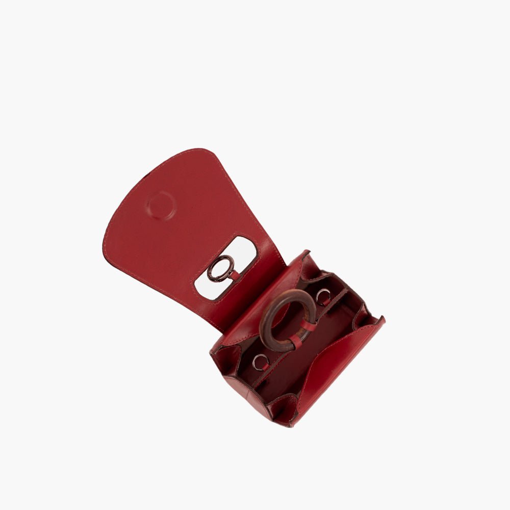 Bolsa Micro Paseo Natural Vermelho Jambo