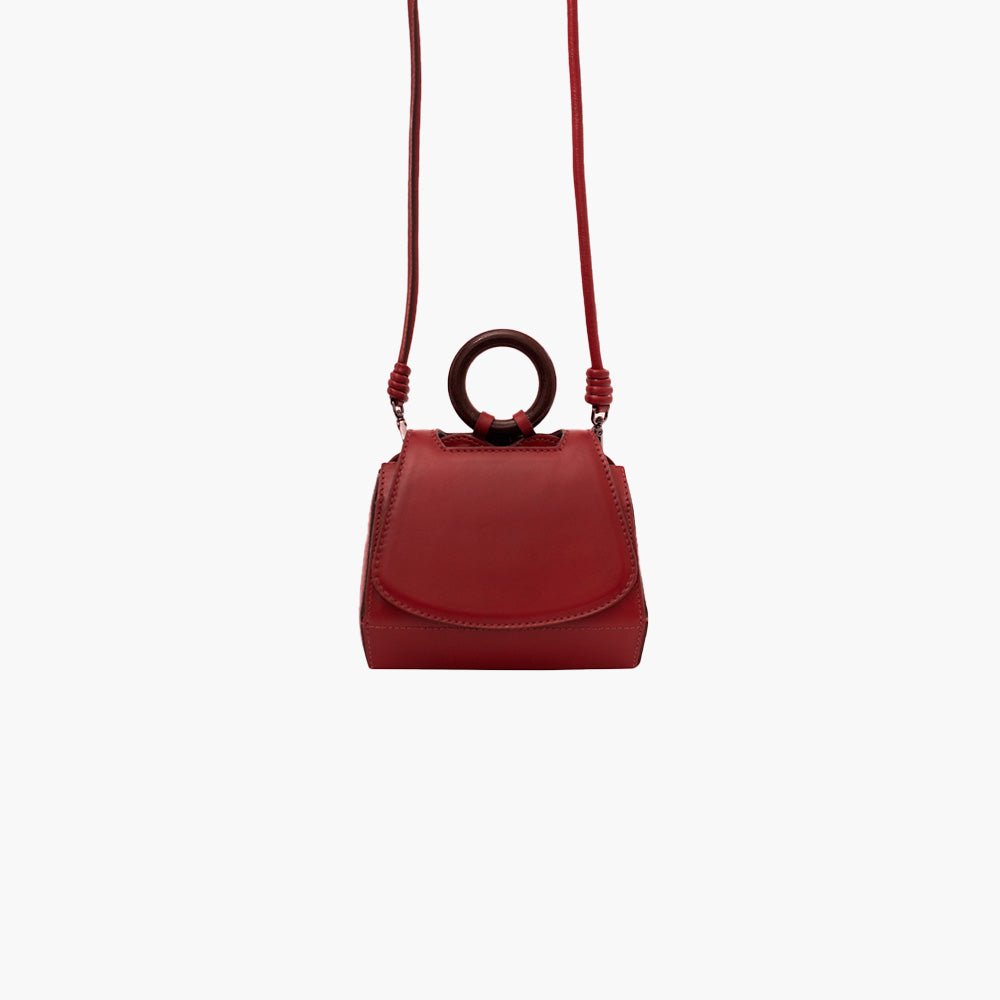 Bolsa Micro Paseo Natural Vermelho Jambo