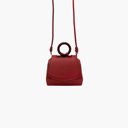Bolsa Micro Paseo Natural Vermelho Jambo