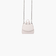 Nano Bolsa de Couro Paseo Off White