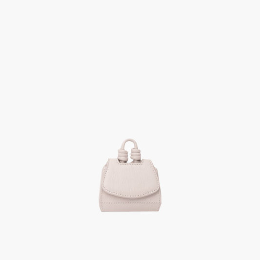 Nano Bolsa de Couro Paseo Off White