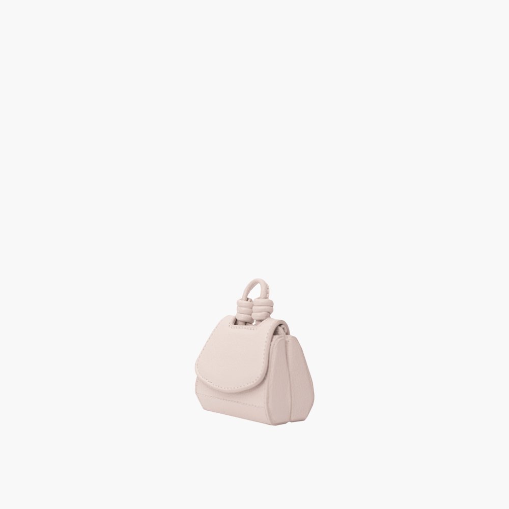 Nano Bolsa de Couro Paseo Off White