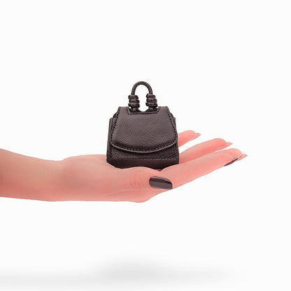 Nano Bolsa de Couro Paseo Preto