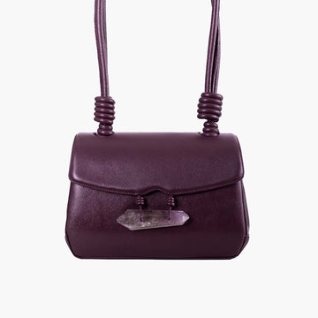 Bolsa de Couro Elemento Roxo