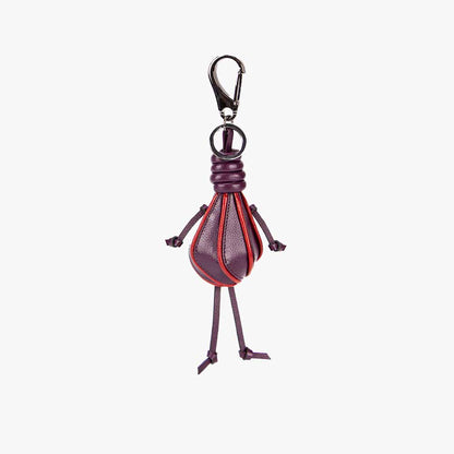 Chaveiro de Couro Calatravito Roxo