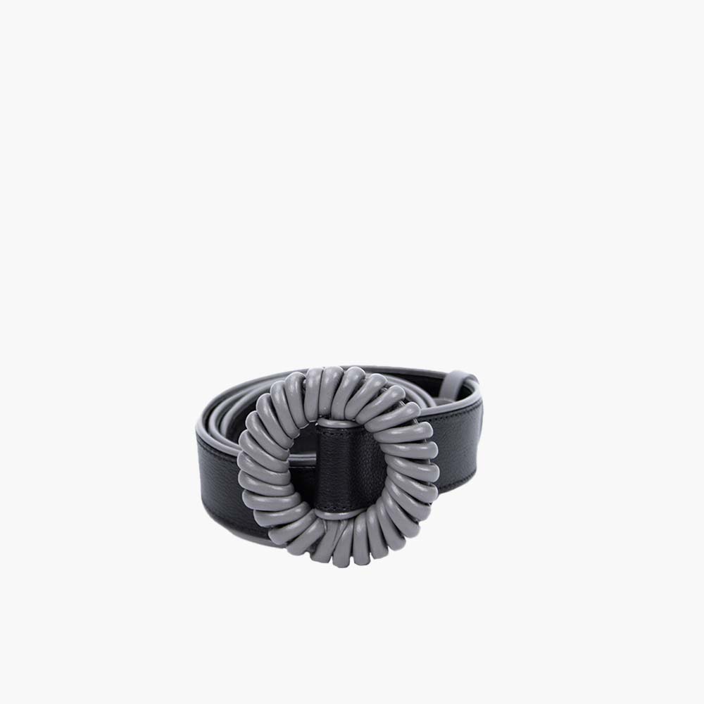 Cinto Feminino de Couro Espanha Preto