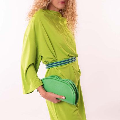 Bolsa Clutch Xenon Verde Grass