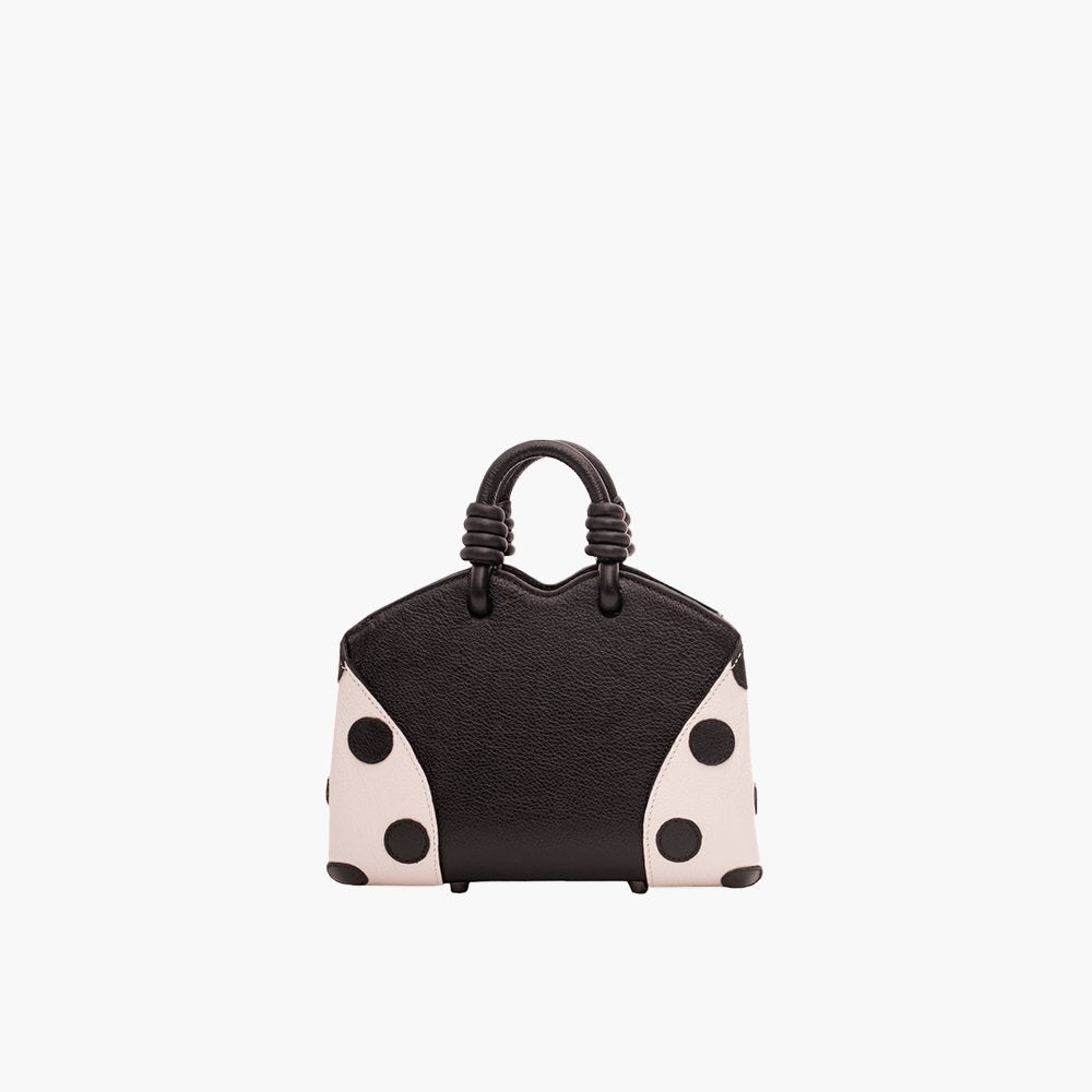 Bolsa Baby Baú Carmen Preta com Off White