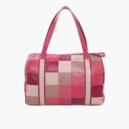 Mala de Viagem Upcycling Rosa Claro