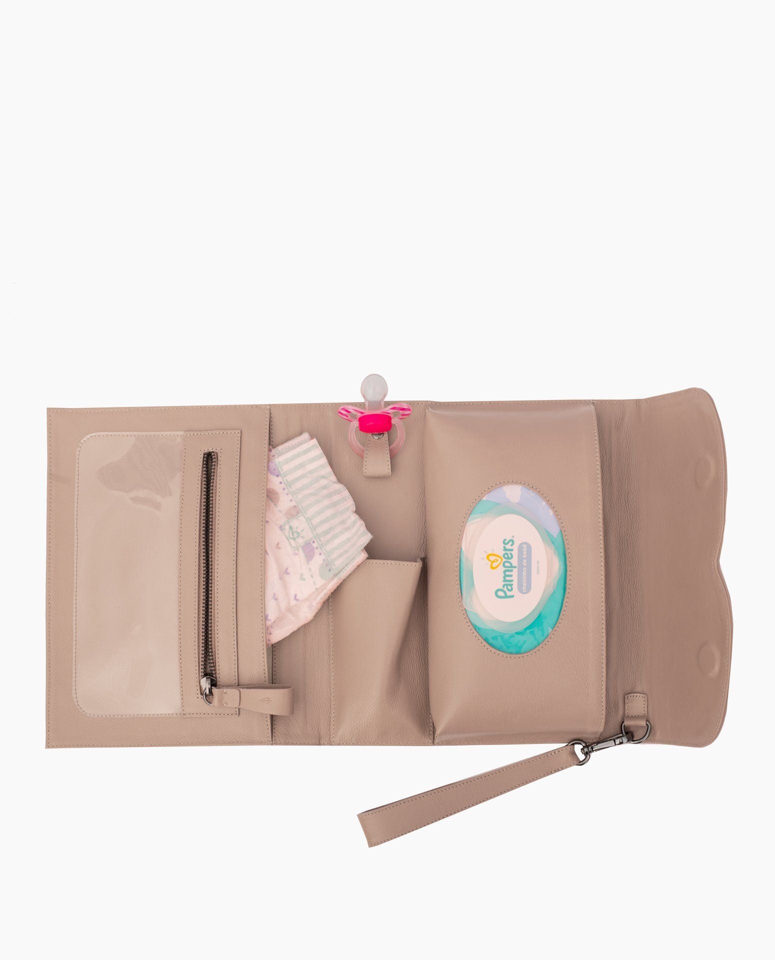 NECESSAIRE DE COURO DO BEBÊ PERSONALIZADO