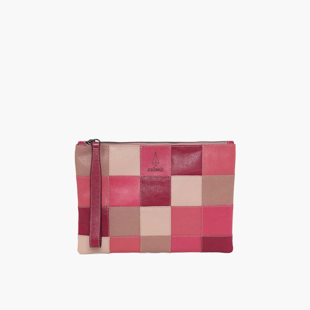 Necessaire Upcycling Rosa Clássico