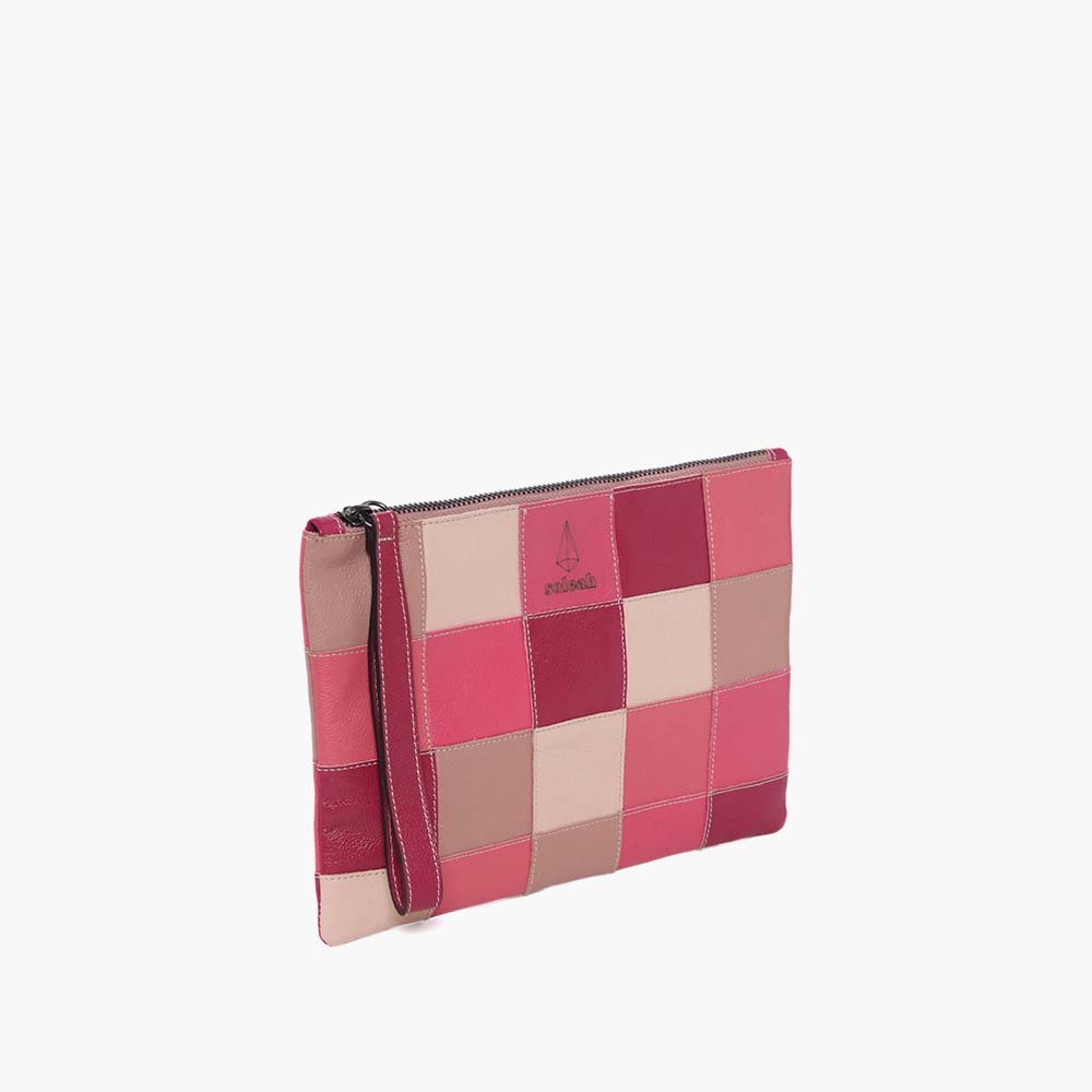 Necessaire Upcycling Rosa Clássico