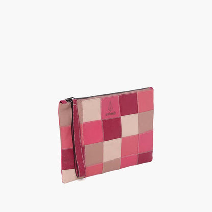 Necessaire Upcycling Rosa Clássico