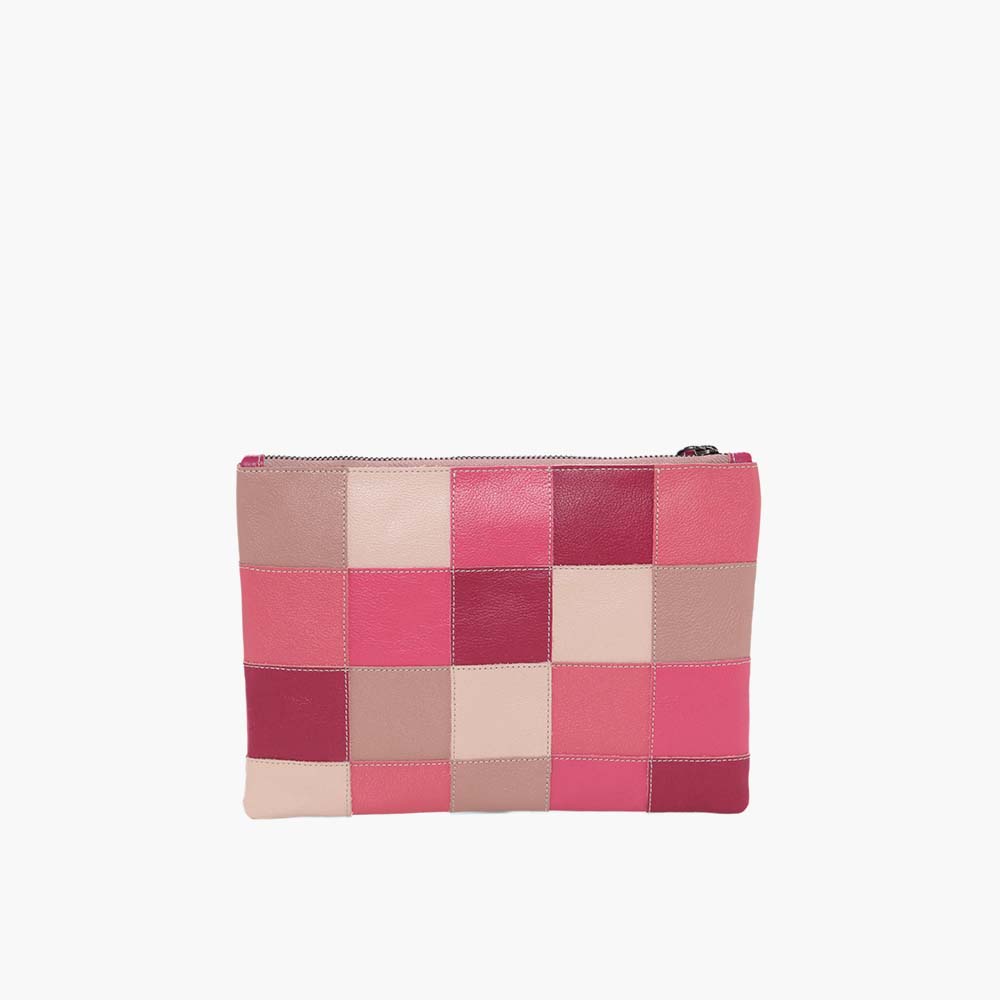 Necessaire Upcycling Rosa Clássico